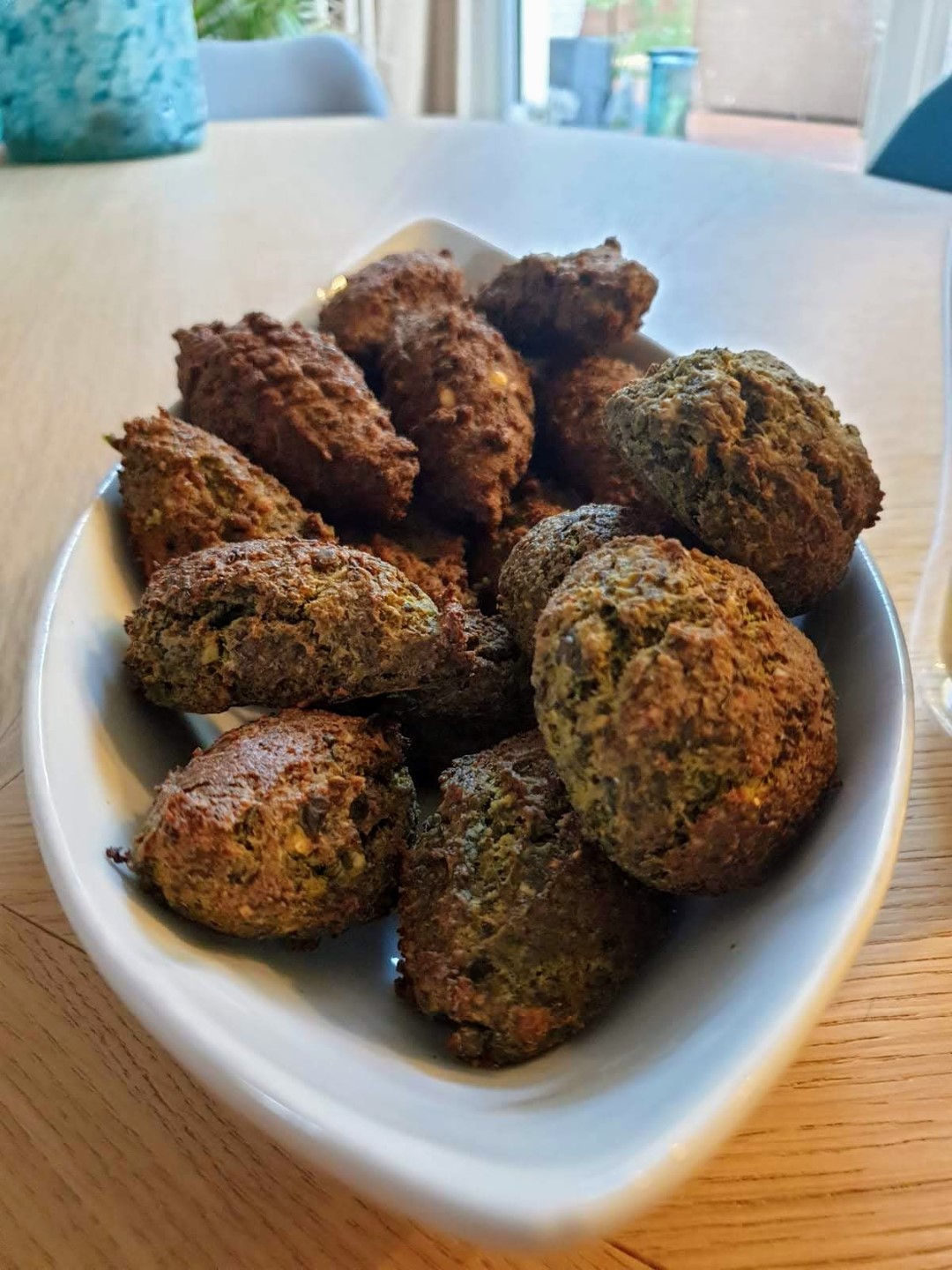 Falafels de lentilles germées